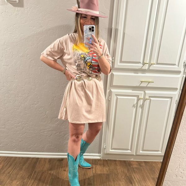 Howdy Tshirt Dress