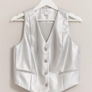 Silver vest