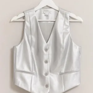 Silver vest