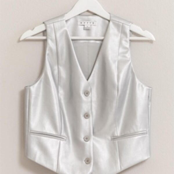 Silver vest