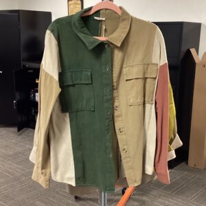 Fall Colorblock Shacket