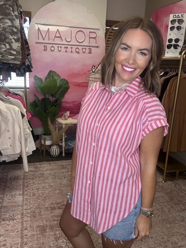 The Sweet Stripe Popover
