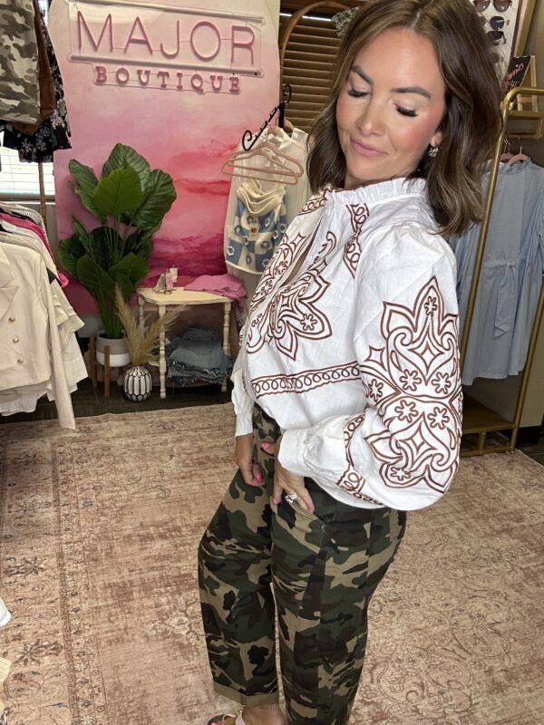 The Western Bloom Blouse - Image 3