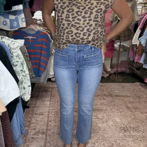 Leilani High Rise Crop Flare