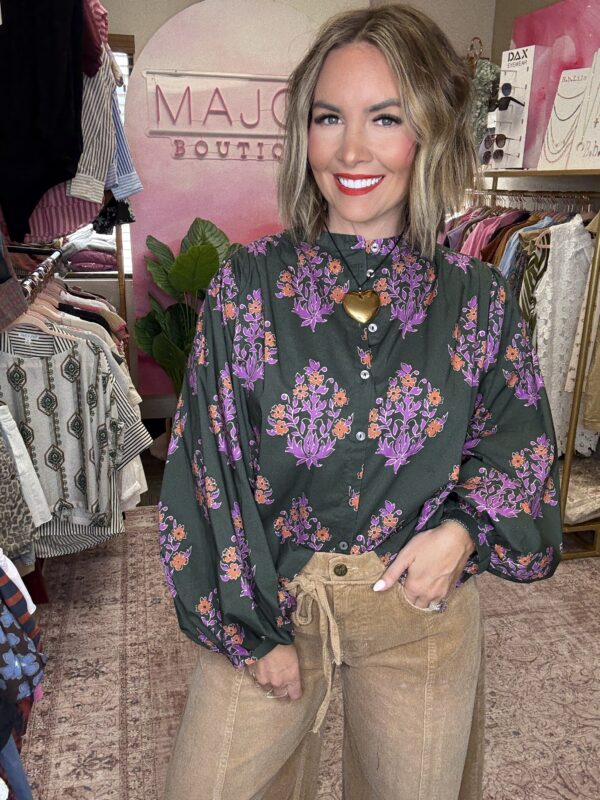 Wildflower Whimsy Button Down - Image 7