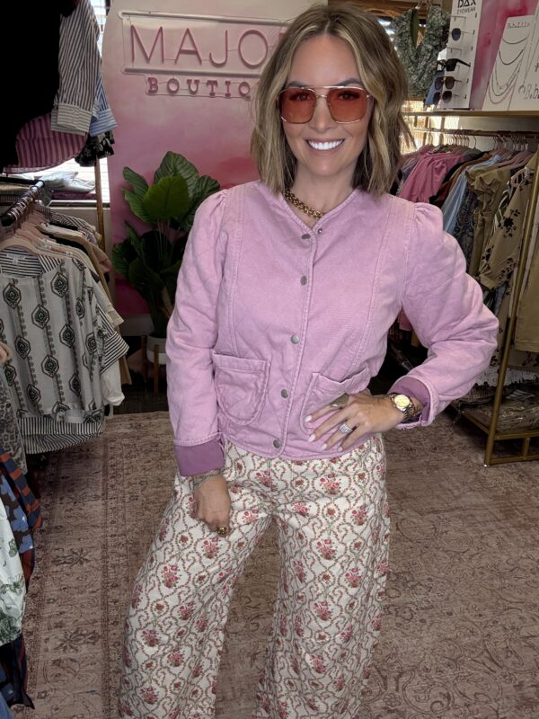 Cotton Candy Quilted Jacket