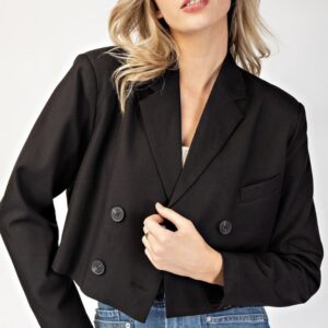 Crop Blazer
