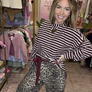 Easy Stripe Everyday Pullover