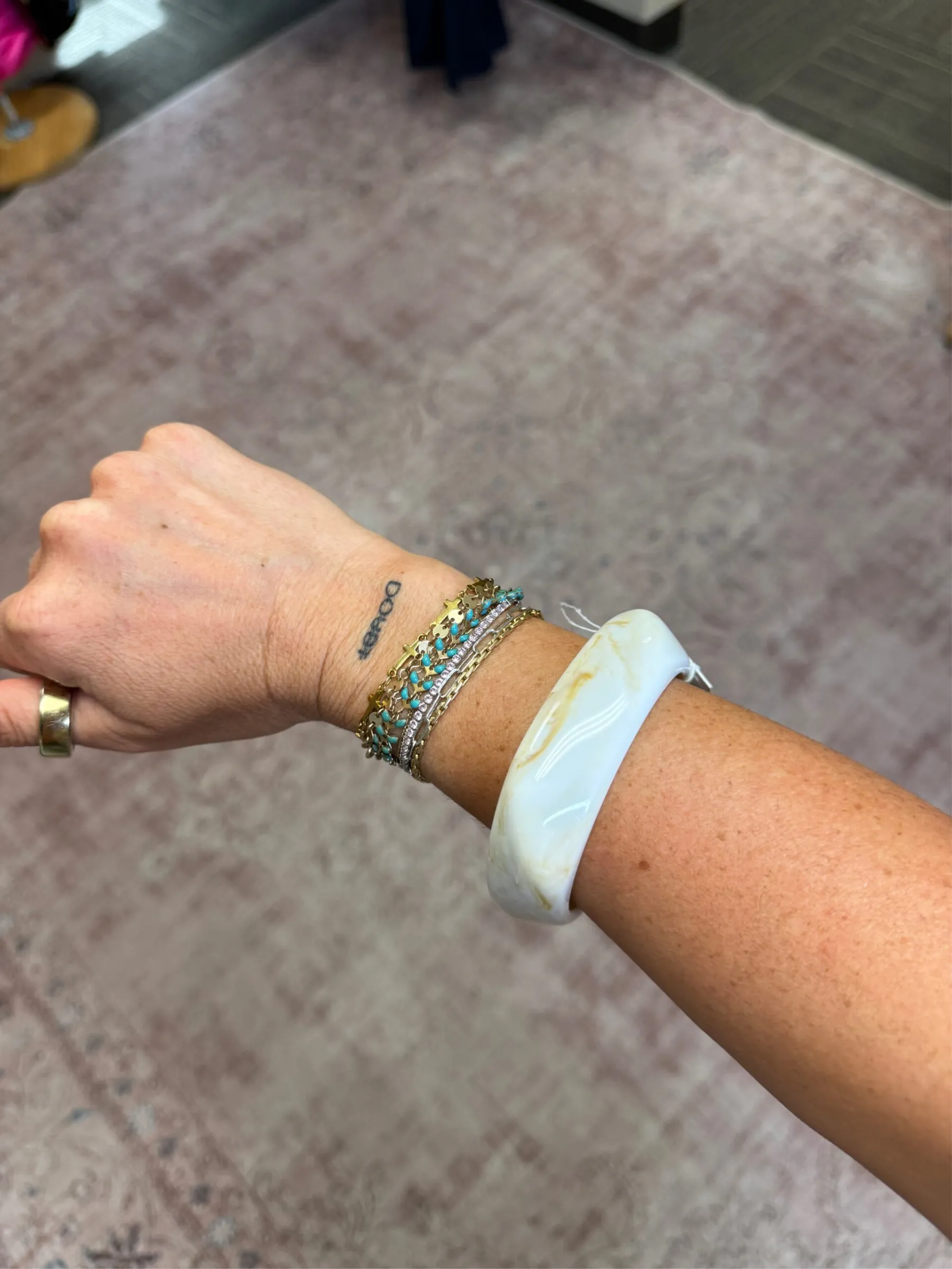 large bangle ivory