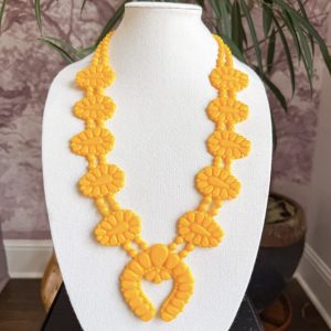 Golden Hour Necklace in Sunflower Yellow