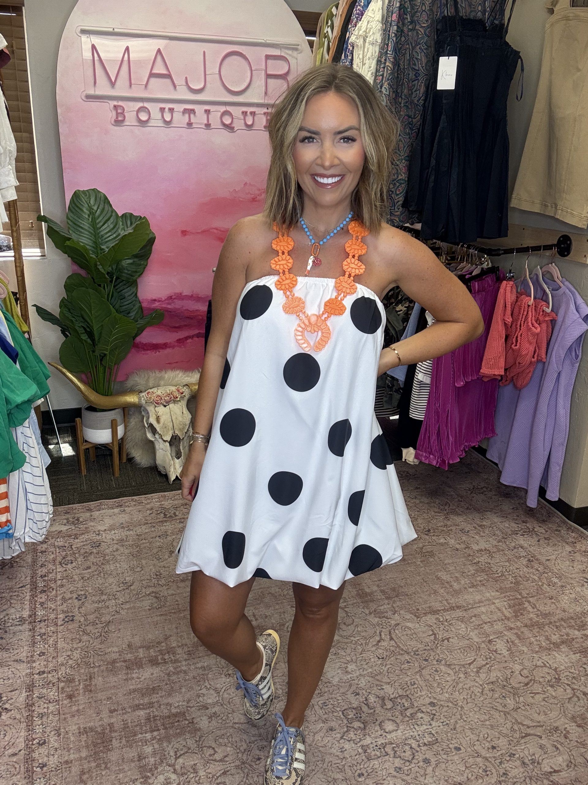 Spot On Bubble Dress - Image 4