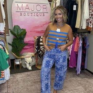Bandana Blues Pants