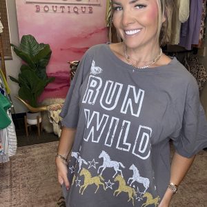 Run Wild Graphic Tee